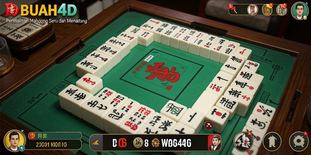 Gameplay menarik <strong>BUAH4D</strong> dengan tantangan Mahjong yang seru.