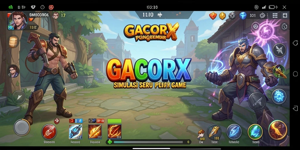 Gameplay GACORX yang menarik dan interaktif.