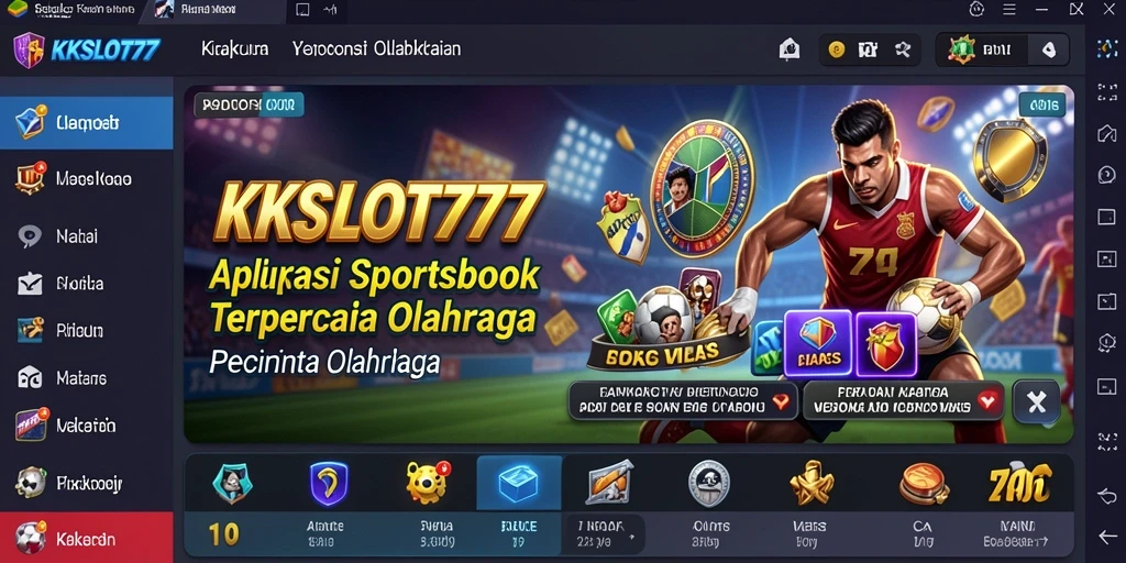 Tampilan gameplay KKSLOT777 yang menarik dan interaktif.