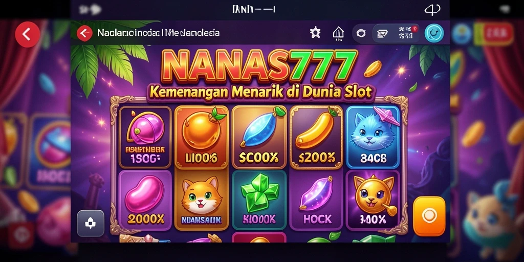 Tampilan gameplay menarik dengan banyak fitur bonus.