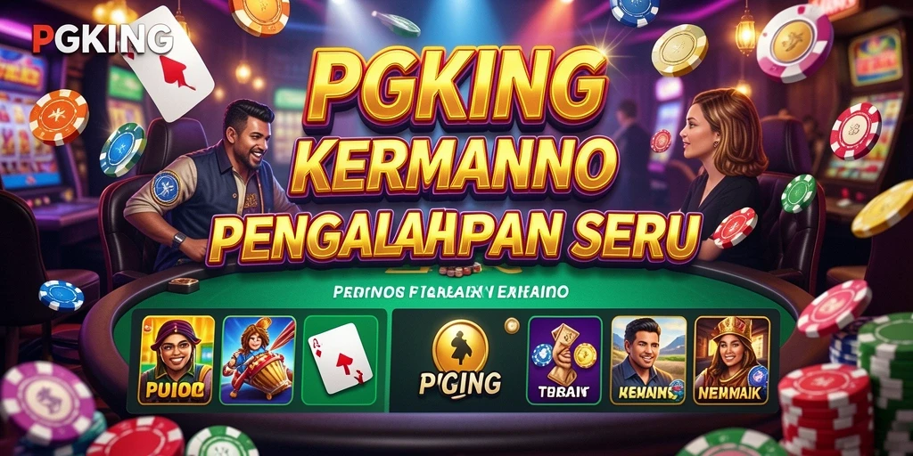 Tampilan gameplay Kasino yang mendebarkan di PGKING.