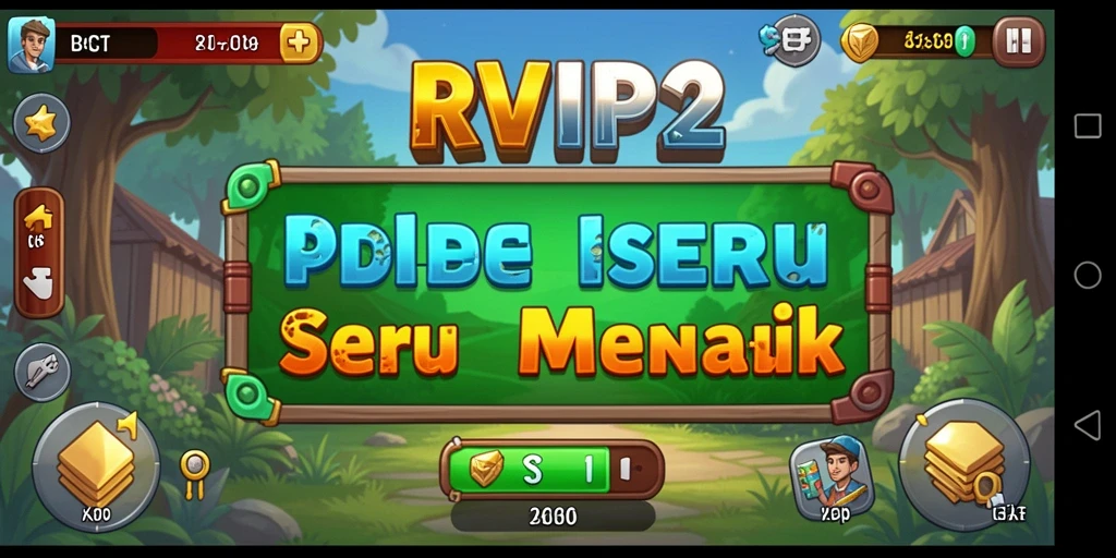 Tampilan gameplay RVIP2 menunjukkan strategi dan manajemen sumber daya yang menarik.